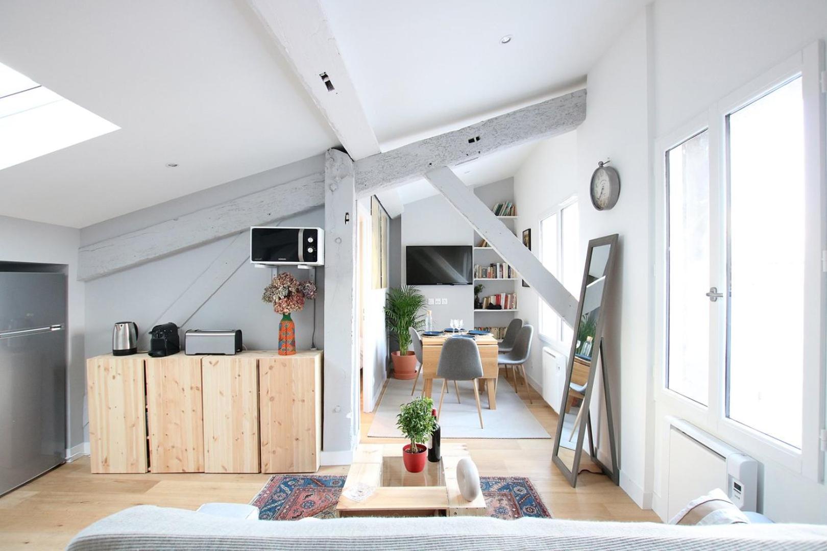 Guestready - Sunny Attic Apt Near Grand Theatre Bordeaux Kültér fotó